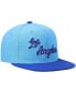 ფოტო #4 პროდუქტის Men's Royal and Powder Blue Los Angeles Lakers Hardwood Classics Team Two-Tone 2.0 Snapback Hat