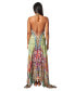 ფოტო #3 პროდუქტის Women's Maxi halter neck dress