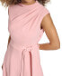 ფოტო #5 პროდუქტის Women's Sleeveless Belted Midi Dress