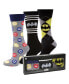 ფოტო #1 პროდუქტის Men's Batman Sock Gift Set, Pack of 3