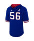 Men's Lawrence Taylor Royal New York Giants Retired Player Mesh Name and Number Hoodie T-shirt