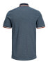 Men´s polo T-shirt JEPAULOS POLO SS NOOS Denim Blue SLIM FIT