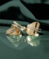 Фото #4 товара Diamond Swirl Statement Ring (1/4 ct. t.w.) in Gold Vermeil, Created for Macy's