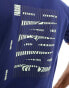 Фото #3 товара Farah damon backprint t-shirt in navy