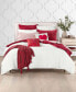 Фото #7 товара Cable Knit 3-Pc. Duvet Cover Set, King, Created for Macy's