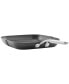 Фото #10 товара Hard Anodized Induction Nonstick Stovetop Grill Pan, 11.25", Matte Black