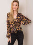 Фото #6 товара Женская блузка с клетку с длинным рукавом Factory Price