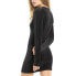 Фото #3 товара Puma Iconic T7 Fitted Long Sleeve T-Shirt Dress Womens Black Casual 533302-01