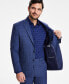 Фото #4 товара Men's Classic-Fit Stretch Wool-Blend Suit Jacket