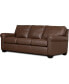 Фото #1 товара Savoy II 83" Leather Sofa