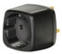 Фото #1 товара Brennenstuhl Travel Adapter earthed/GB - Black - 7.5 A