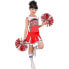 Фото #1 товара Маскарадные костюмы для детей Cheerleader Красный 150 cm (Пересмотрено B)