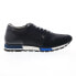 Фото #1 товара Robert Graham Tropix RG5622L Mens Black Suede Lifestyle Sneakers Shoes