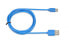 iBOX IKUMTCB - 1 m - USB A - USB C - USB 2.0 - Blue