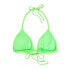 Juniors' Textured Triangle Bikini Top - Xhilaration Bright Green M (4-6)