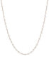 ფოტო #1 პროდუქტის EFFY® Cultured Freshwater Pearl (3mm) Statement Necklace in 14k Gold, 14k White Gold or 14k Rose Gold