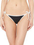 Фото #1 товара Volcom Women's 239849 On The Spot Hipster Black Bikini Bottom Swimwear Size S