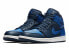 Фото #4 товара Кроссовки Nike Air Jordan 1 Mid Obsidian Game Royal (Синий)