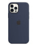Фото #1 товара Чехол для iPhone 12 / 12 Pro из силикона "Тёмно-синий" от Apple