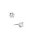 ფოტო #1 პროდუქტის Rhodium Plated Earrings, Created for Macy's