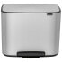 BRABANTIA Bo 33L Trash Can With Foot Pedal - фото #3