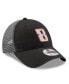 Men's Black Kyle Busch 9FORTY Adjustable Trucker Hat