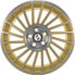 Фото #2 товара Колесный диск литой Etabeta Venti-R gold matt polish 11x21 ET38 - LK5/112 ML78.1