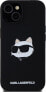 Karl Lagerfeld Karl Lagerfeld KLHMP15SSCHPPLK iPhone 15 / 14 / 13 6.1" czarny/black hardcase Silicone Choupette Head MagSafe