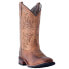 Фото #4 товара Laredo Laredo Anita Embroidered Square Toe Cowboy Womens Brown Dress Boots 5602