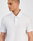 Фото #4 товара Men's Regular-Fit Mercerized Polo Shirt, Created for Macy's