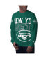 ფოტო #1 პროდუქტის Men's Green New York Jets Clutch Hit Long Sleeve T-shirt