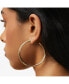 ფოტო #2 პროდუქტის Large Hoop Earrings - Tia Large