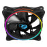 Фото #3 товара Вентилятор в корпусе CoolBox DEEP Iris Ø 12 cm 1100 rpm RGB Ø 12 cm