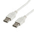 Фото #1 товара VALUE USB 2.0 Cable - A - A - M/M 3 m - 3 m - USB A - USB A - USB 2.0 - Male/Male - White