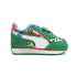 Фото #1 товара Puma Cocome X Future Rider Toddler Boys Green Sneakers Casual Shoes 39374401