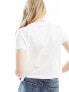 Calvin Klein Jeans monologo baby t-shirt in white 2XL - фото #7