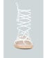 Фото #2 товара BAXEA Womens Handcrafted Tie Up String Flats