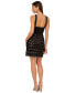 ფოტო #2 პროდუქტის Women's Sequined Halter Dress