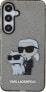 Karl Lagerfeld Etui Karl Lagerfeld KLHCS24MHNKCTGK Samsung Galaxy S24+ Plus hardcase Glitter Karl&Choupette czarny/black