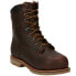 Фото #2 товара Chippewa Serious Plus 8 Inch Waterproof Composite Toe Work Mens Brown Work Safe