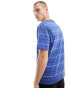 Фото #3 товара Cotton On relaxed t-shirt in navy red stripe