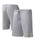 Фото #1 товара Men's Heather Gray Los Angeles Chargers Trainer Shorts