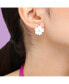 ფოტო #2 პროდუქტის Women's Flower Stud Earrings