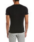 Hom V-Neck T-Shirt Men's Black Xxl