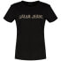 SALSA JEANS Beads Detail Branding short sleeve T-shirt