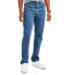 Фото #1 товара George Men's Jeans Size 34X32 Blue Denim Straight-Leg Mid-rise 100% Cotton