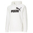 Фото #1 товара Puma Essentials Logo Pullover Hoodie Mens White Casual Athletic Outerwear 846812