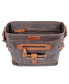 ფოტო #10 პროდუქტის Women's Genuine Leather Leeds Castle Crossbody Bag