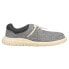 Sperry Captain's Moc Chambray Womens Grey Flats Casual STS87230