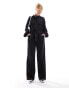 Фото #1 товара Pretty Lavish balloon sleeve utility jumpsuit in black